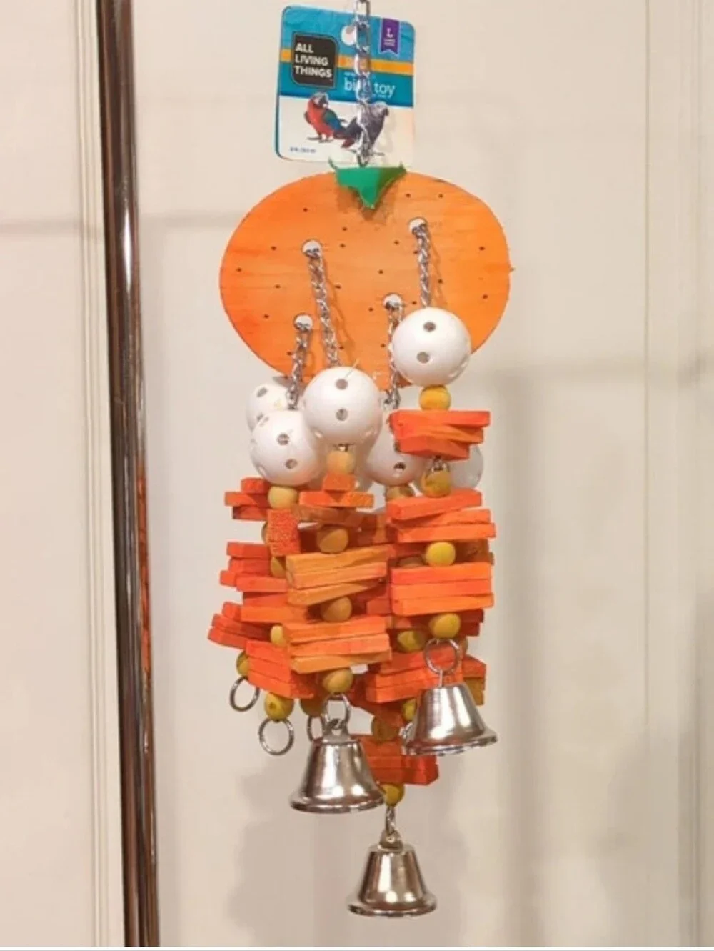 For Kitty Rescue! All Living Things Orange  Sound Toy